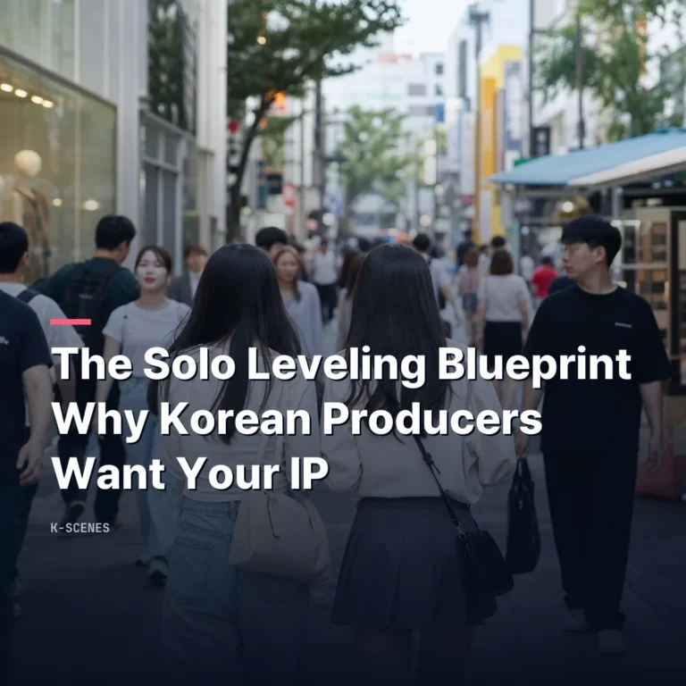 The ‘Solo Leveling’ Blueprint: Why Korean Producers Want Your Global IP (And How to Contact Them)