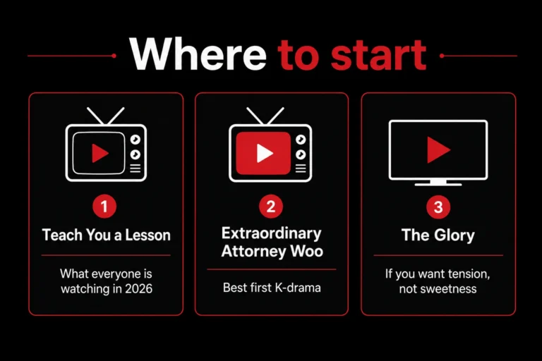 Where to start with Korean dramas on Netflix - Teach You a Lesson, Extraordinary Attorney Woo, The Glory