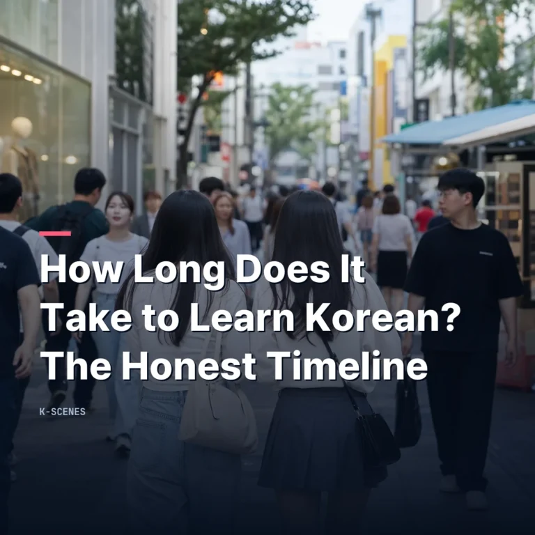 How Long Does It Take to Learn Korean? The Honest Timeline