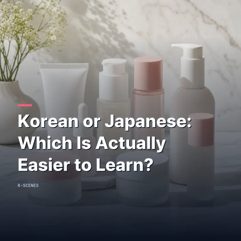 Korean or Japanese: Which Is Actually Easier to Learn?