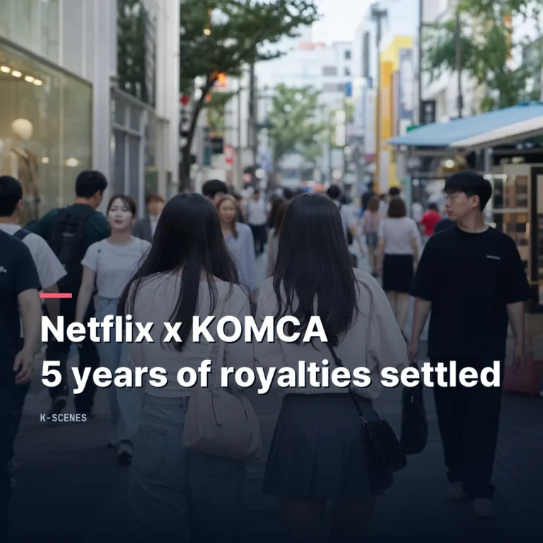 Netflix Settles Five Years of K-Drama Music Royalties